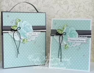 Elegant Greeting Card Set & Box